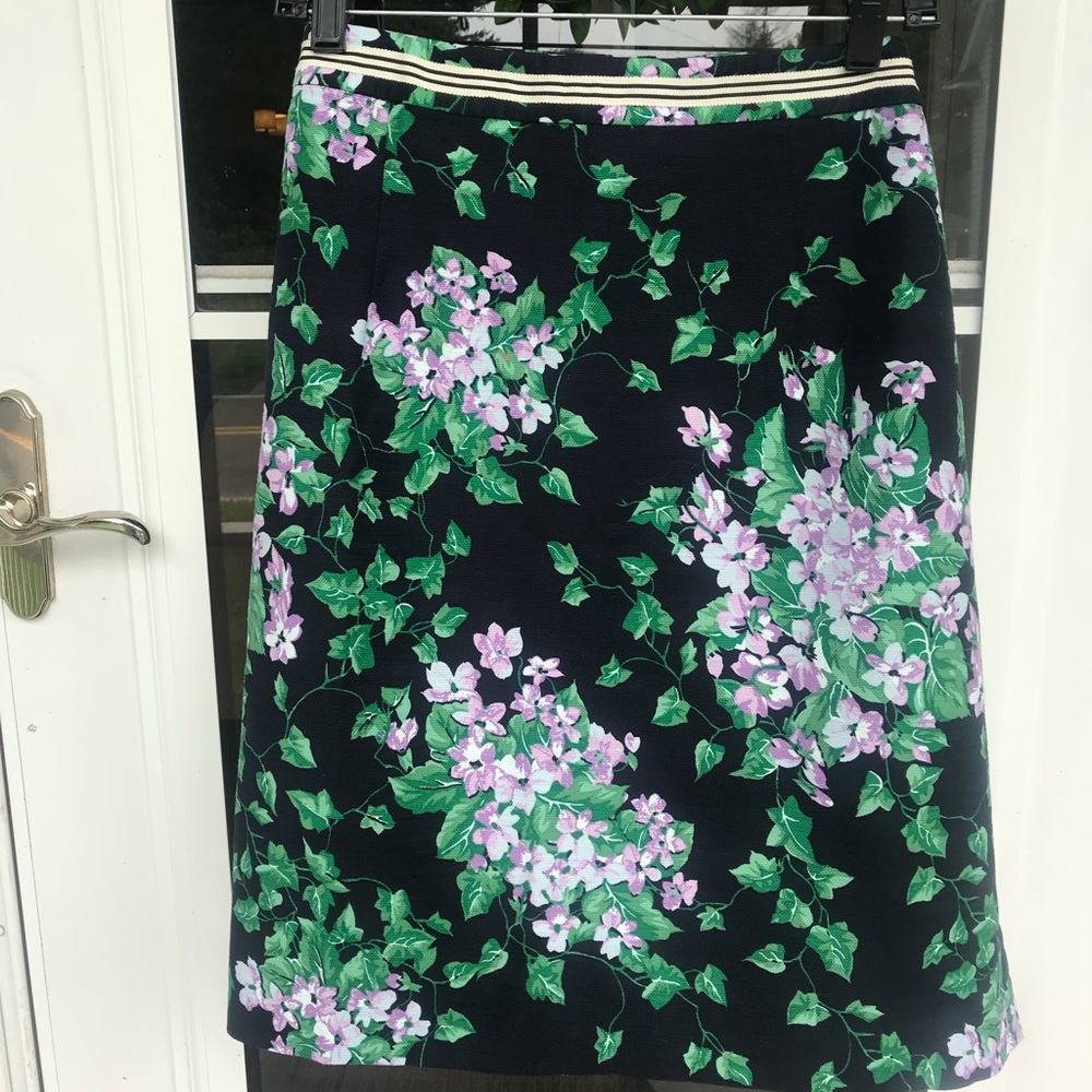 Oprah for Talbots NWOT floral flare skirt.